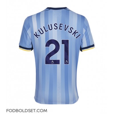 Tottenham Hotspur Dejan Kulusevski #21 Udebanetrøje 2024-25 Kortærmet Tottenham Hotspur Dejan Kulusevski #21 Udebanetrøje 2024-25 Kortærmet